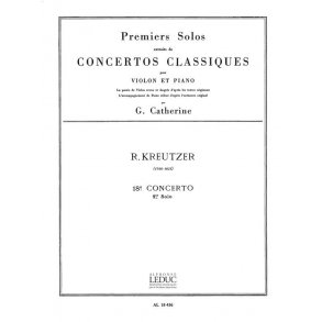 Rodolphe Kreutzer: Solo No.1 from Concerto No.18 in E minor (Violin & Piano)