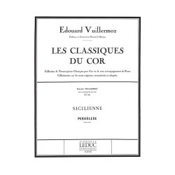 Giovanni Battista Pergolesi: Sicilienne (Classiques No.61) (Horn & Piano)