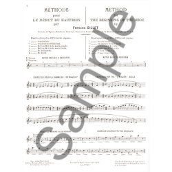Ferdinand Gillet: M&eacute;thode pour le D&eacute;but (Oboe solo)