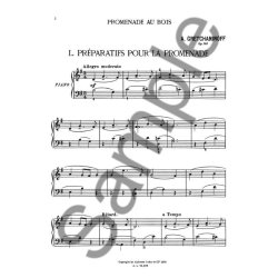 Aleksandr Tikhonovich Gretchaninov: Promenade au Bois Op.143, Petite Suite enfantine (Piano solo)