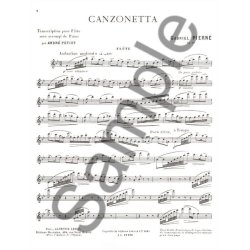 Gabriel Piern&eacute;: Canzonetta Op.19 (Flute & Piano)