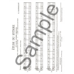 Georges Dandelot: Etude de Rythme Vol.3: Rythmes simultan&eacute;es (Book)