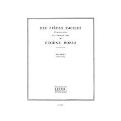 Eug&egrave;ne Bozza: Pi&egrave;ces faciles No.5: Eili-Eili, M&eacute;lodie h&eacute;bra&iuml;que (Violin & Piano)
