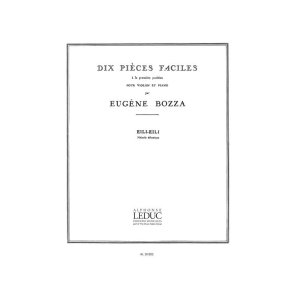 Eugène Bozza: Pièces faciles No.5: Eili-Eili, Mélodie hébraïque (Violin & Piano)