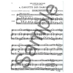 Eug&egrave;ne Bozza: Pi&egrave;ces faciles No.6: Gavotte des Demoiselles (Violin & Piano)