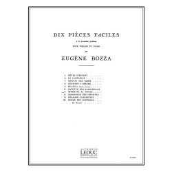 Eug&egrave;ne Bozza: Pi&egrave;ces faciles No.7: Serenata al Pincio (Violin & Piano)