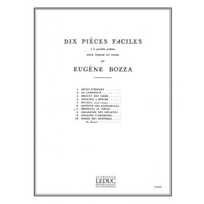 Eugène Bozza: Pièces faciles No.7: Serenata al Pincio (Violin & Piano)