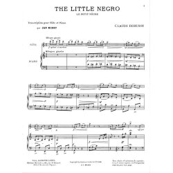 Claude Achille Debussy: Le Petit N&egrave;gre (Flute & Piano)