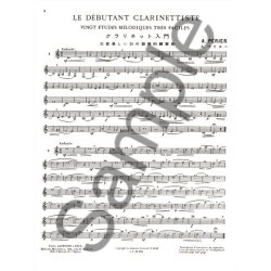 Auguste P&eacute;rier: Le D&eacute;butant Clarinettiste (Clarinet solo)