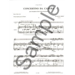 Jacques Ibert: Concertino Da Camera