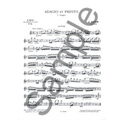 Franz Joseph Haydn: Adagio et Presto (Classiques No.78) (Flute & Piano)