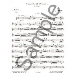 Franz Joseph Haydn: Adagio et Presto (Classiques No.78) (Flute & Piano)