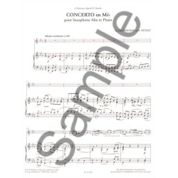 Alexandre Glazounov: Saxophone Concerto Op.109 In E Flat (Alto Saxophone/Piano)