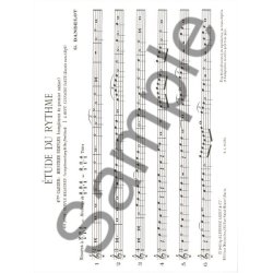 Georges Dandelot: Etude de Rythme Vol.4: Mesures simples (Book)