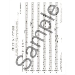 Georges Dandelot: Etude de Rythme Vol.4: Mesures simples (Book)