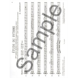 Georges Dandelot: Etude de Rythme Vol.5: Mesures compos&eacute;es (Book)