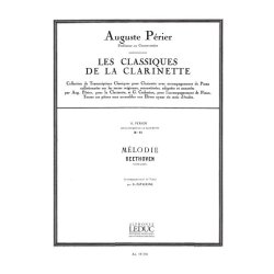 Ludwig van Beethoven: M&eacute;lodie (Classiques No.15) (Clarinet & Piano)