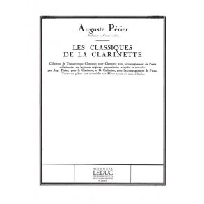Jean Baptiste Lully: Sarabande et Gavotte (Classiques No.84) (Clarinet & Piano)