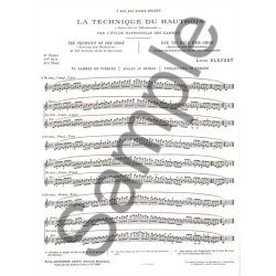 L. Bleuzet: Technique du Hautbois Vol.2: Etude rationelle des Gammes (Oboe solo)
