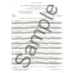 L. Bleuzet: Technique du Hautbois Vol.2: Etude rationelle des Gammes (Oboe solo)