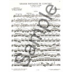 Jules-Auguste Edouard Demersseman: Grande Fantaisie de Concert Op.52 (Classiques No.76) (Flute & Piano)