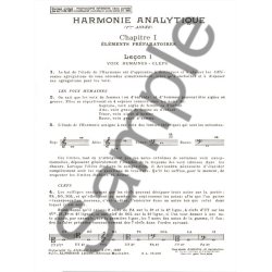 Dupre Cours D'harmonie Analytique 1ere Annee Bl718 Book Music Theory