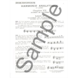 Dupre Cours D'harmonie Analytique 2eme Annee Bl719 Book
