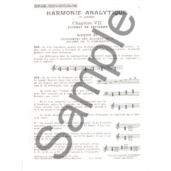Dupre Cours D'harmonie Analytique 2eme Annee Bl719 Book