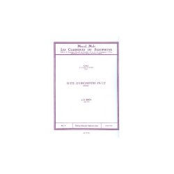 Johann Sebastian Bach: Bourr&eacute;e (Classiques No.8) (Saxophone-Alto & Piano)