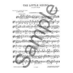 Claude Achille Debussy: Le Petit N&egrave;gre (Saxophone-Alto & Piano)