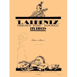 Isaac Manuel Francisco Alb&eacute;niz: Chant d'Amour (Saxophone-Alto & Piano)