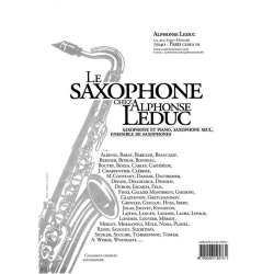 Aria From Suite D Bwv 1068 Alto Sax/Pno