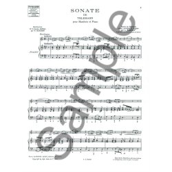 Georg Philipp Telemann: Sonata In A Minor (Oboe and Piano)