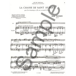 Henri B&uuml;sser: La Chasse de Saint-Hubert Op.99 (Horn & Piano)
