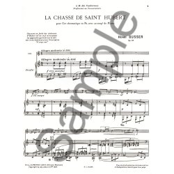 Henri B&uuml;sser: La Chasse de Saint-Hubert Op.99 (Horn & Piano)