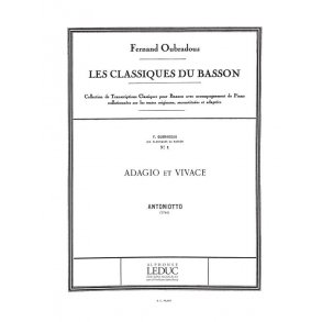 Antonietto: Adagio et Vivace (Bassoon & Piano)