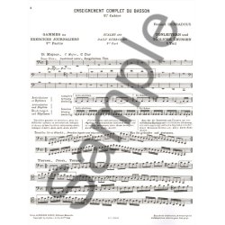 Fernand Oubradous: Enseignement Complet du Basson - Volume 1