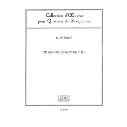 Gabriel Piern&eacute;: Chanson d'Autrefois Op.14, No.5 (Saxophones 4)