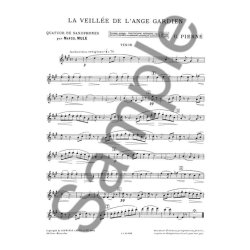 Gabriel Piern&eacute;: La Veill&eacute;e de l'Ange Gardien Op.14, No.3 (Saxophones 4)