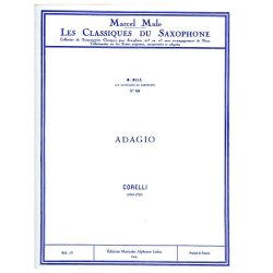 Arcangelo Corelli: Adagio (Classiques No.49) (Saxophone-Alto & Piano)