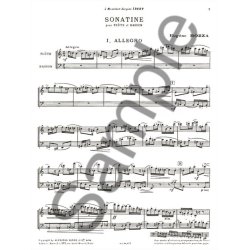 Eug&egrave;ne Bozza: Sonatine (Flute & Bassoon)