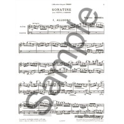 Eug&egrave;ne Bozza: Sonatine (Flute & Bassoon)