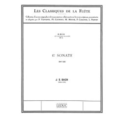 Johann Sebastian Bach: Sonata No.1, BWV1030 in B minor (Classiques No.1) (Flute & Piano)