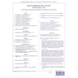 Johann Sebastian Bach: Sonata No.2, BWV1031 in E flat major (Classiques No.2) (Flute & Piano)