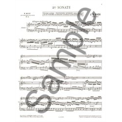 Johann Sebastian Bach: Sonata No.2, BWV1031 in E flat major (Classiques No.2) (Flute & Piano)