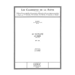 Johann Sebastian Bach: Sonata No.6, BWV1035 in E major (Classiques No.13) (Flute & Piano)