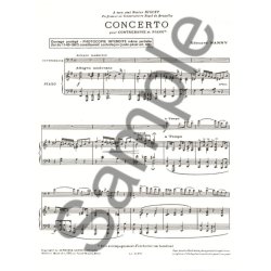 Edouard Nanny: Concerto in E minor (Double Bass & Piano)