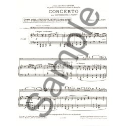 Edouard Nanny: Concerto in E minor (Double Bass & Piano)