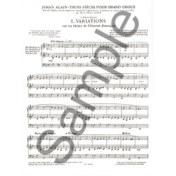 Jehan Alain: 3 Pieces