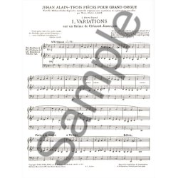 Jehan Alain: 3 Pieces